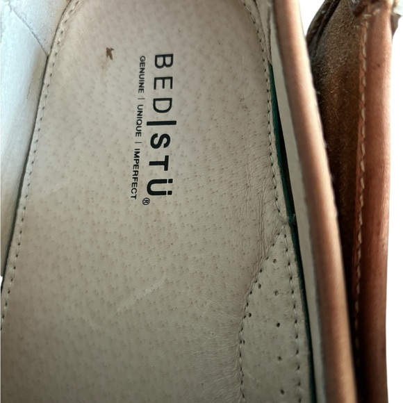 Bed/Stu Tejon Pass Slip-On Loafer~Driving Moc Sz. 10 Tan Leather Casual - Picture 5 of 6